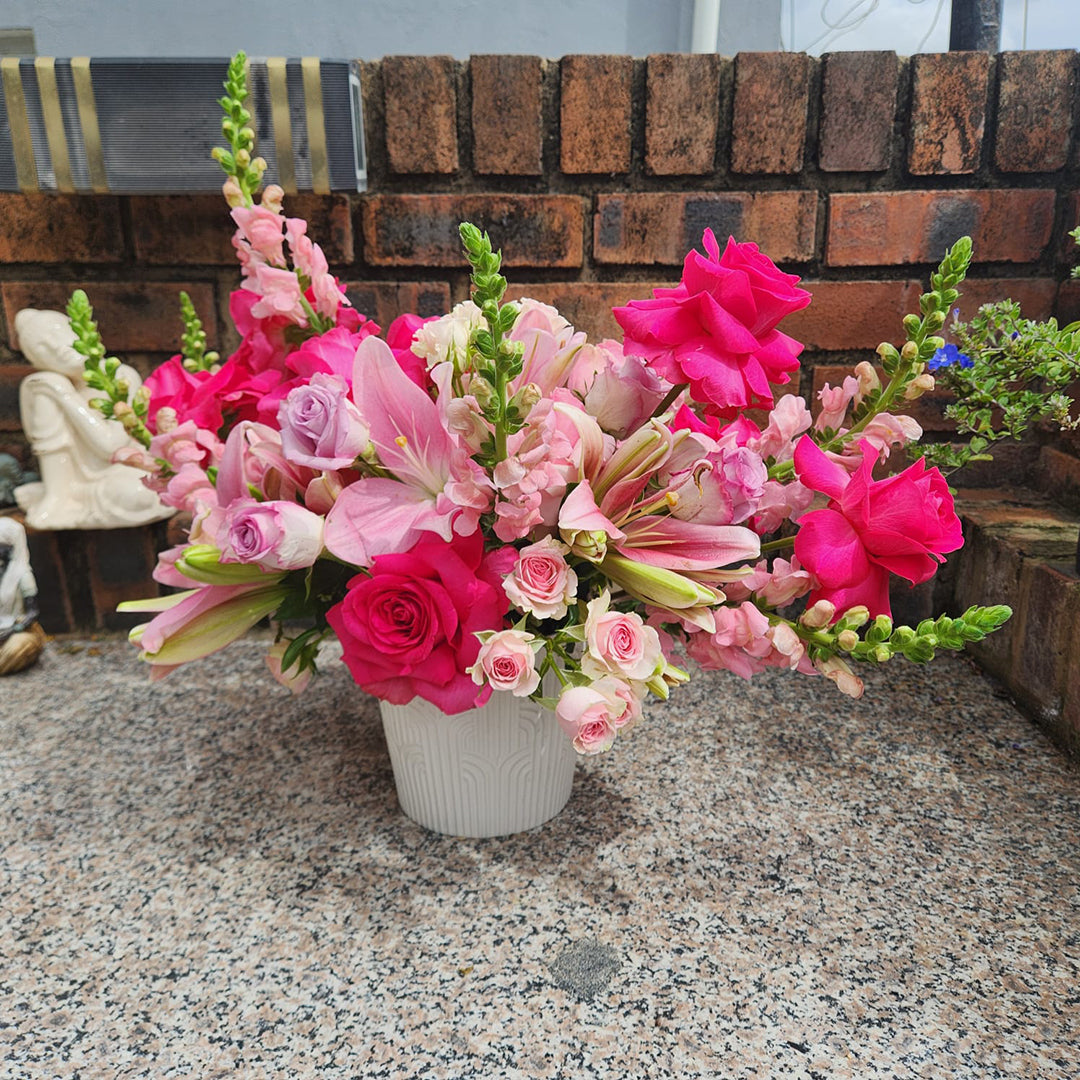 Blush Elegance Floral Arrangement